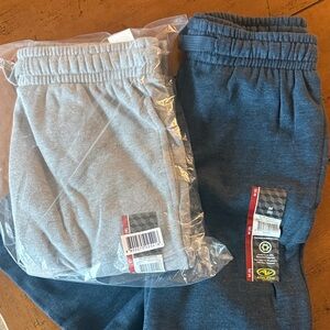 NWT Athletic Works Kids Sweatpants - Gray and Blue -size medium